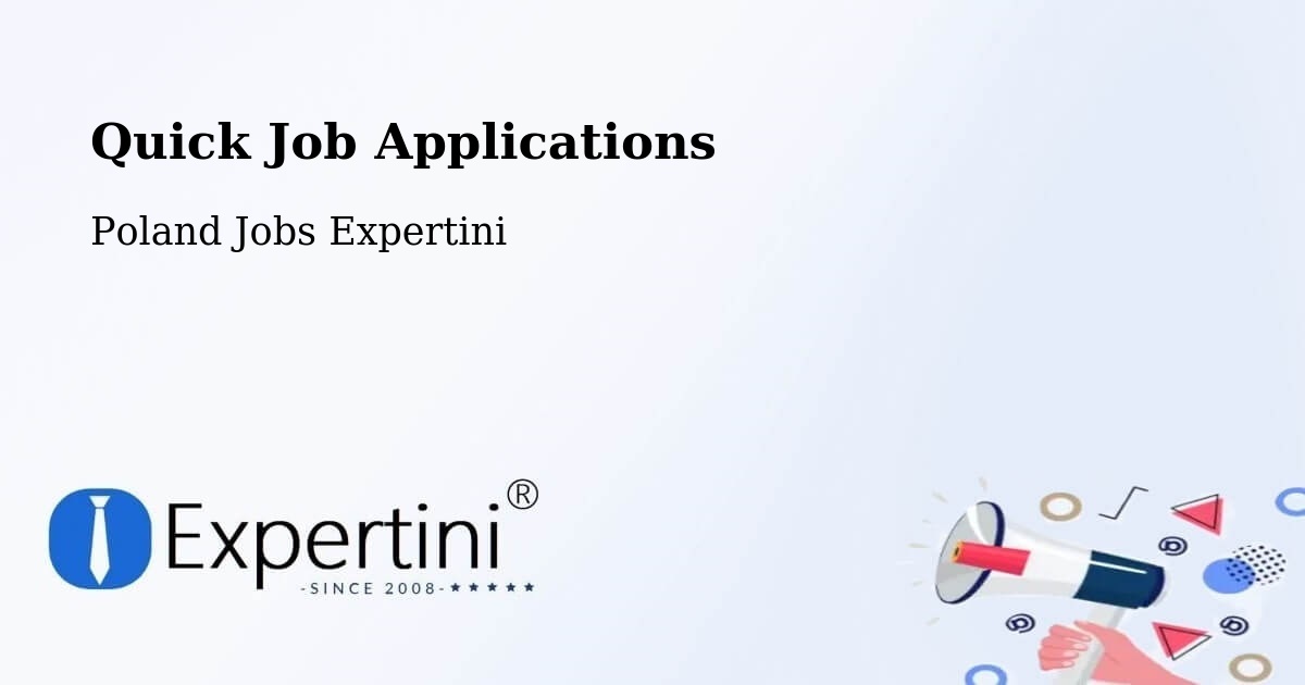Quick Apply Feature – Ostróda - Poland Jobs Expertini